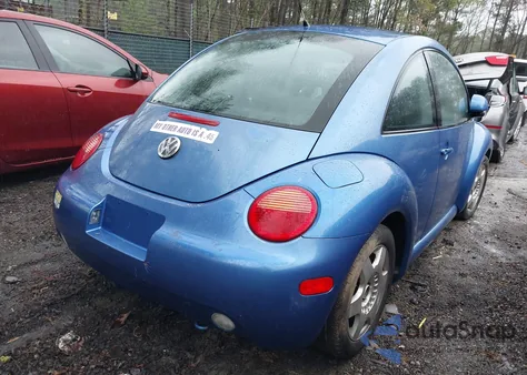 1998 Volkswagen New Beetle from USA, damaged, VIN 3VWBB61C0WM018998